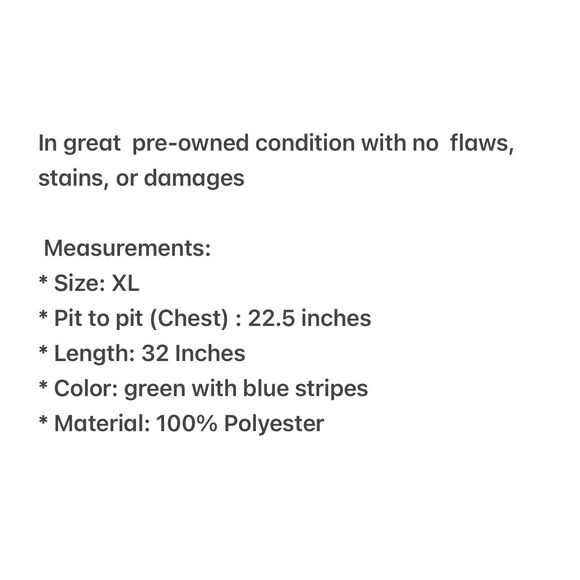 Peter Millar XL Golf Polo Shirt Green Blue Stripe Pinehurst No 2 1907 Logo - Picture 2 of 10